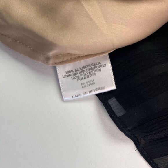 BCBGMaxazria Y2K Silk Maxi Dress size 6P Babydoll Evening Gown Fairy Whimsigoth - Picture 11 of 12